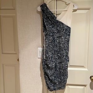 Iro Women’s slinky shirred side- zipped Dress Size 36